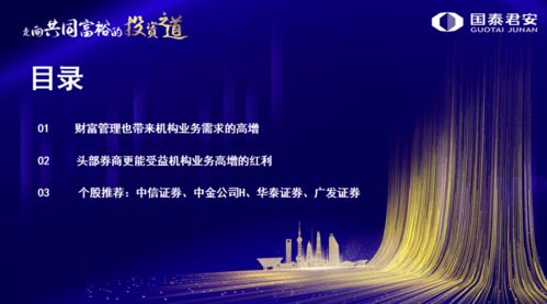 財(cái)富管理重塑券商價(jià)值，機(jī)構(gòu)業(yè)務(wù)引領(lǐng)投資新共識(shí)